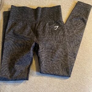 Gymshark Black Patterned Leggings